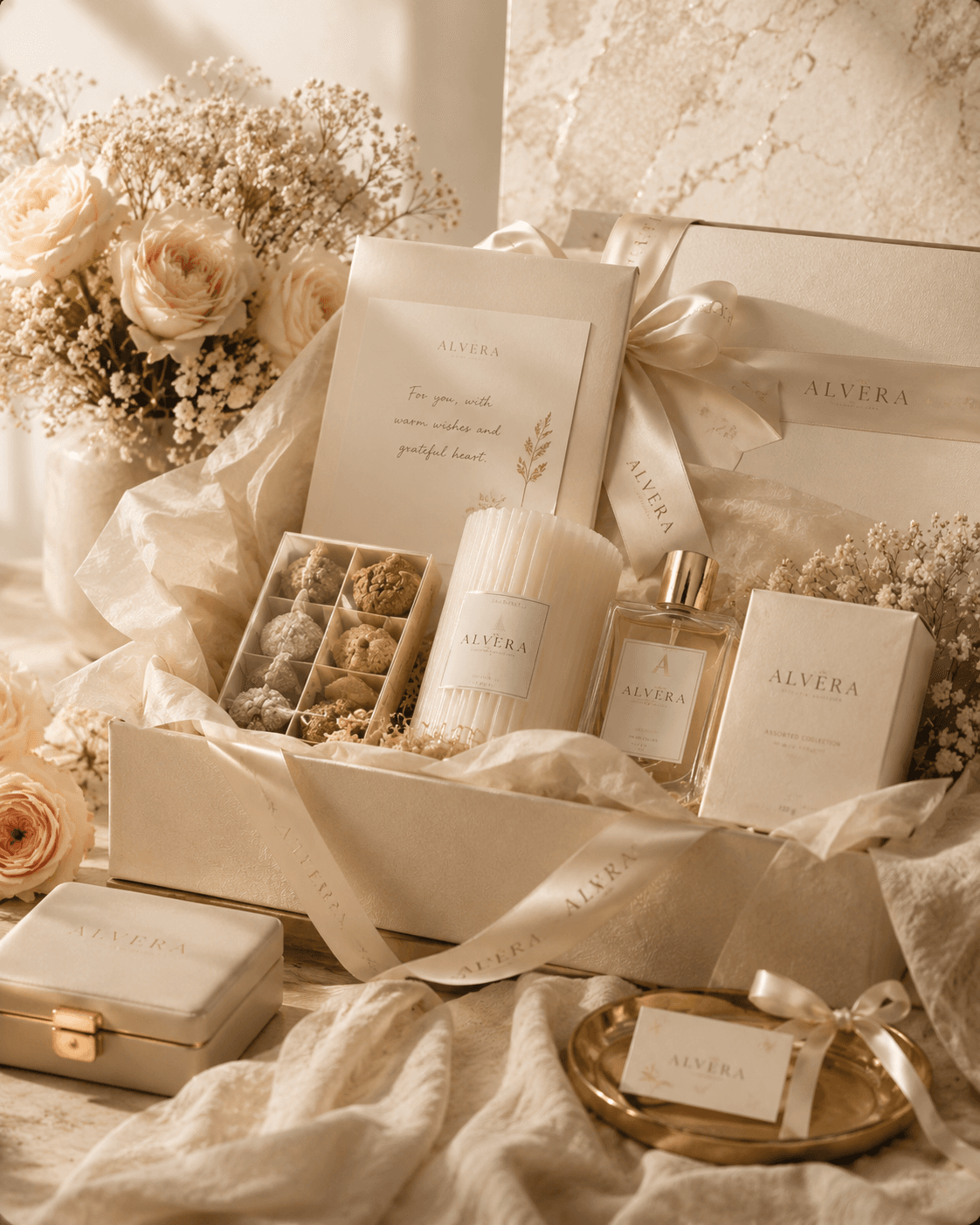 Alvera curated gift presentation