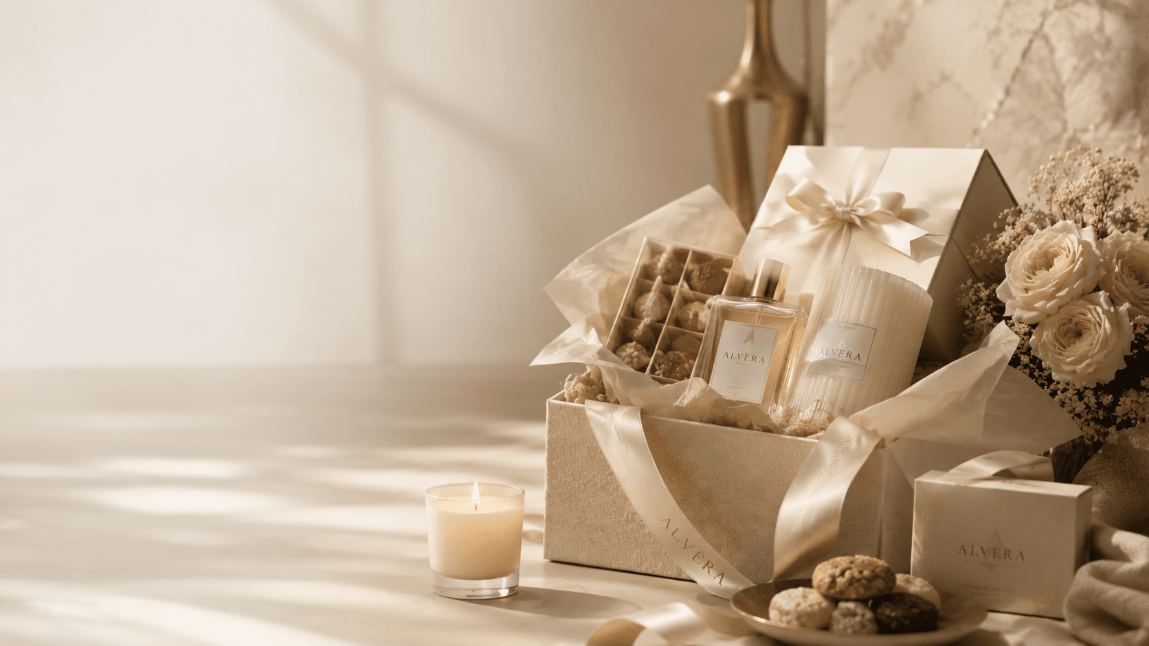 Curated Alvera gift presentation